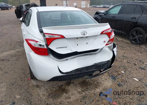 2014 Toyota Corolla S Plus из США, поврежденный, VIN 2T1BURHE8EC207282